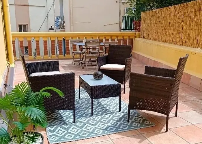 Appartamento 9, 2ème étage, Magnifique T2 D'environ 45m2, Climatisé Avec Large Terrasse Plein Sud Amélie-les-Bains-Palalda