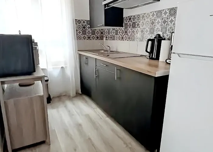 9, 2ème étage, Magnifique T2 D'environ 45m2, Climatisé Avec Large Terrasse Plein Sud * Amélie-les-Bains-Palalda